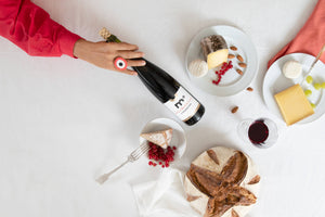 Il rosso del Moderato Revolutionary Cuvée - vino senza alcol - Zerogradi