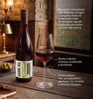 Kolonne Null Cuvée Rouge N.03 | Rosso Barrique 0.0%