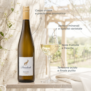 Vino bianco analcolico 0.0% Hofstätter Steinbock Riesling