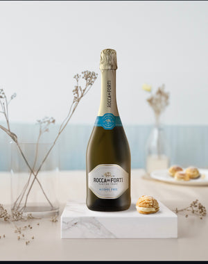 Spumante zero alcol 0.0% – Rocca dei Forti (Pack 3 Bottiglie) - Zerogradi