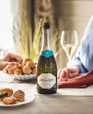 Spumante zero alcol 0.0% – Rocca dei Forti (Pack 3 Bottiglie) - Zerogradi