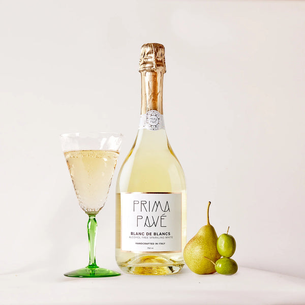 Prima Pavé Blanc de Blancs - Spumante da vino dealcolato Italiano 0.0%