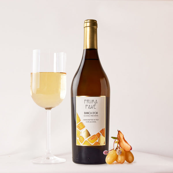 Prima Pavé Bianca D'Or 0.0% – Vino Bianco dealcolato Italiano