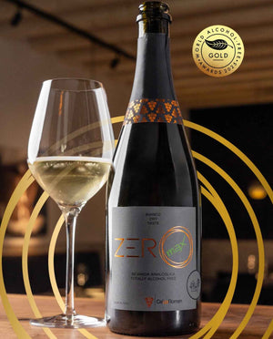 Bollicina analcolica bio 0.0% ZeroMax Dry Ca’ da Roman - Zerogradi