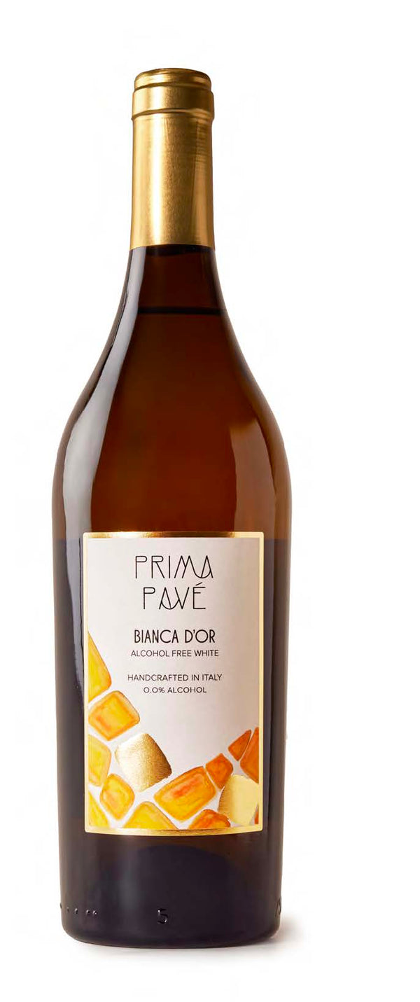 Prima Pavé Bianca D'Or 0.0% – Vino Bianco dealcolato Italiano