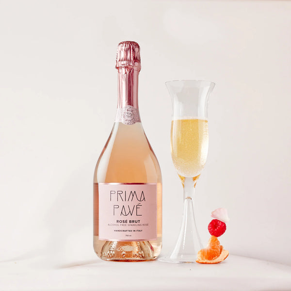 Prima Pavé Rosé Brut – Spumante da vino dealcolato Italiano 0.0%