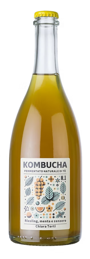 KOMBUCHA N.1 - Riesling, Menta e Zenzero 750ml