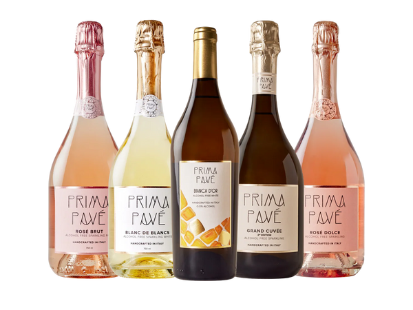 Prima Pavé Box Degustazione | 5 vini analcolici premium 0.0%